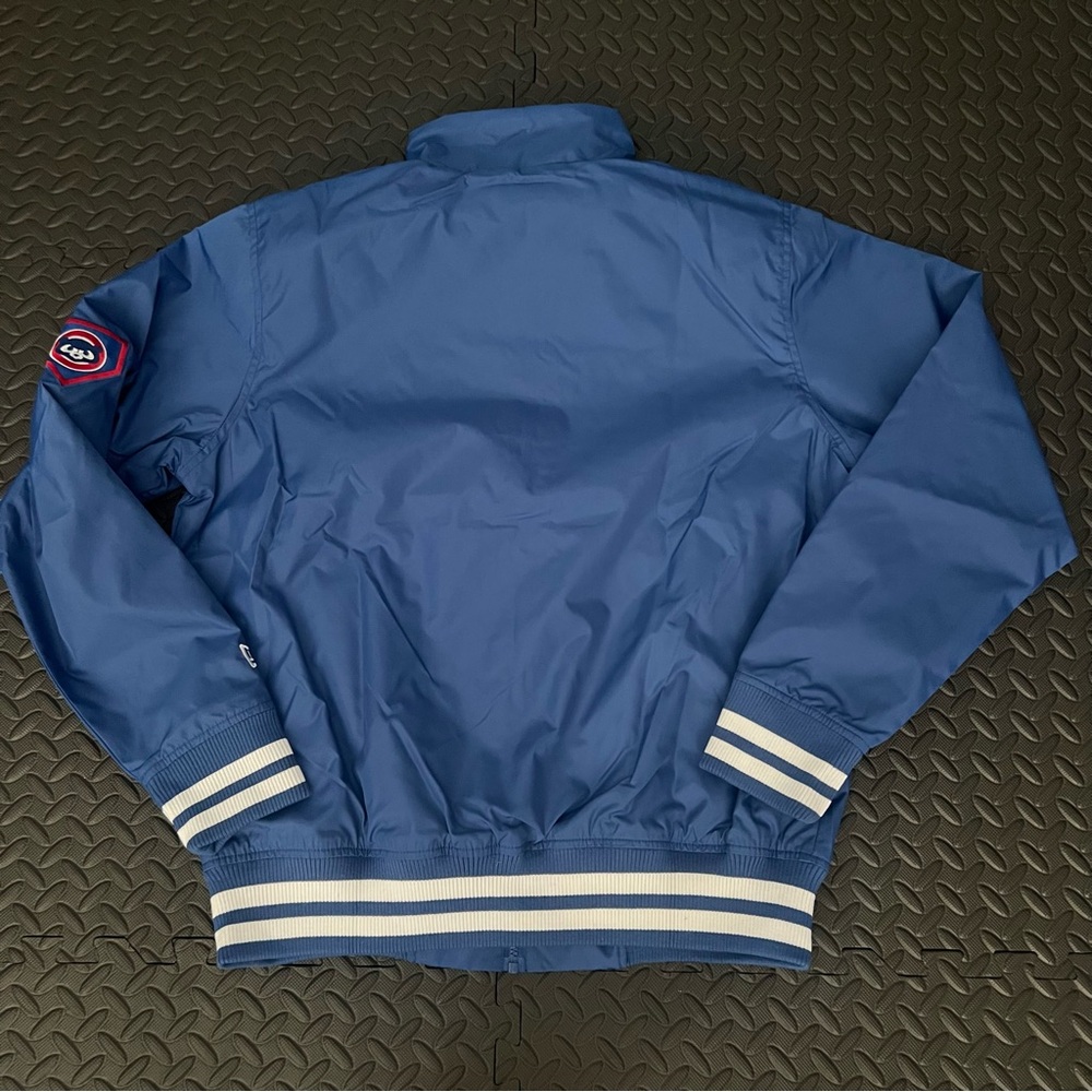 Chicago Cubs New Era Full Zip Jacket Size Medium - Picture 4 of 5